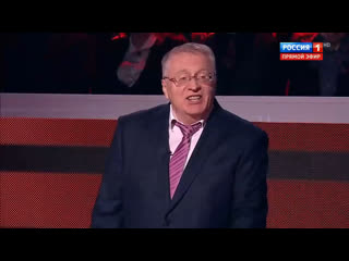 vladimir zhirinovsky made a scandal on the solovyov show